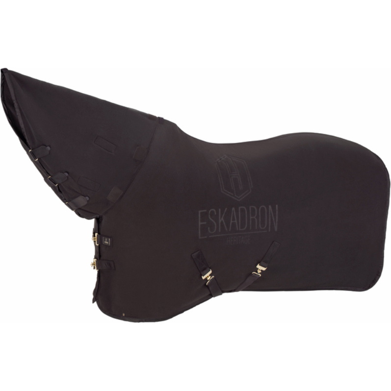 2025 Eskadron Heritage Double-Fleece High Neck Rug 126158 277 090 - Black Truffle